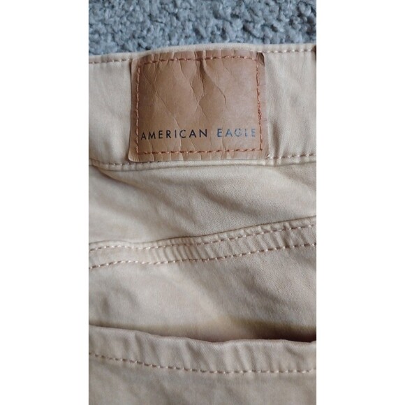 American Eagle Khaki Jegging, Super Stretch, Size 10 Long Work Wear Occupational - Picture 3 of 7